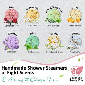 RUSEMLE Shower Steamer tablet in Citrus scent