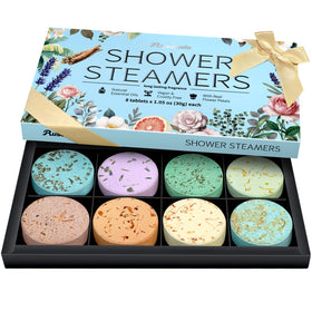 RUSEMLE shower steamers gift box with satin bow