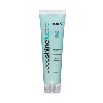 RUSK Deepshine Lustreizer 4.4 oz front view with packaging