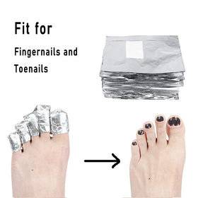 Rvetol Nail Polish Remover Foil Wraps displayed on a table