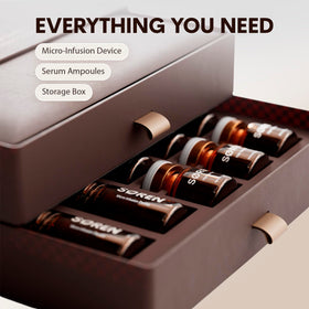 SØREN serum ingredients list on bottle