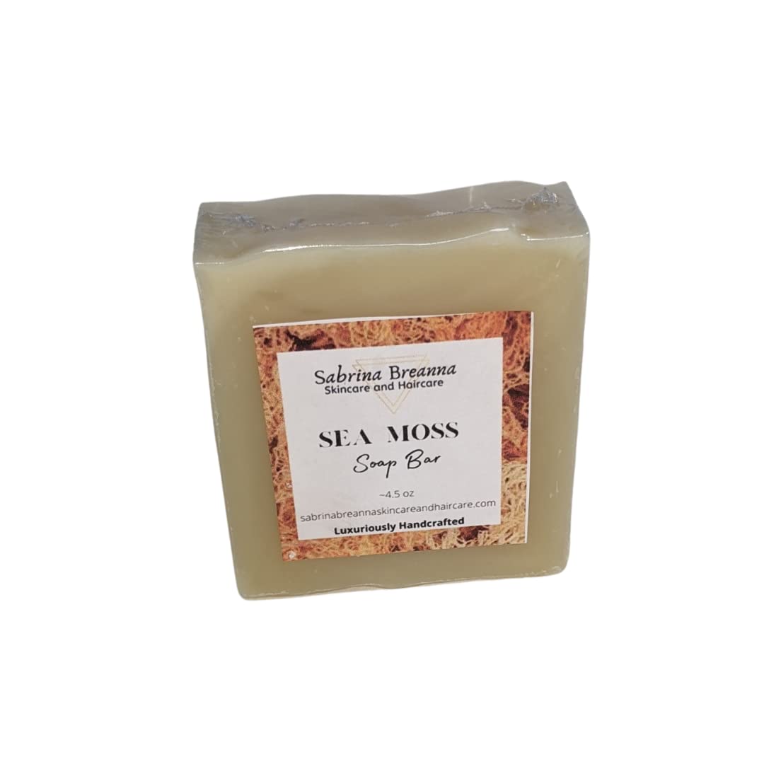 Sabrina Breanna Sea Moss Soap bar with essential oils