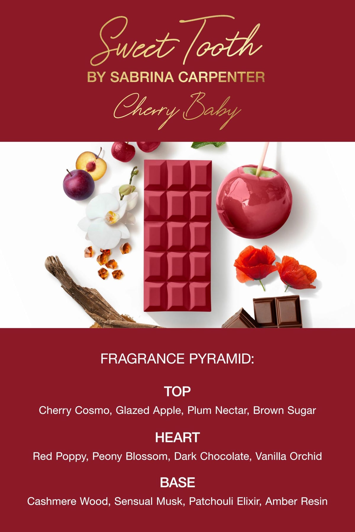 Sabrina Carpenter Cherry Baby Eau de Parfum in travel-friendly size