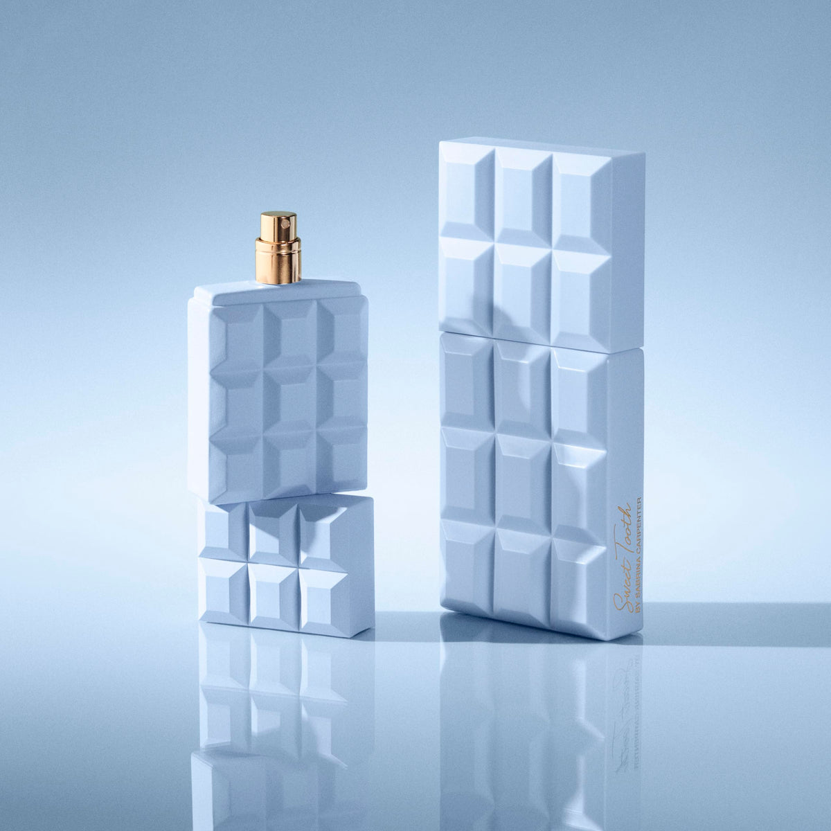 Sabrina Carpenter Sweet Tooth Me Espresso Eau de Parfum in travel-friendly packaging