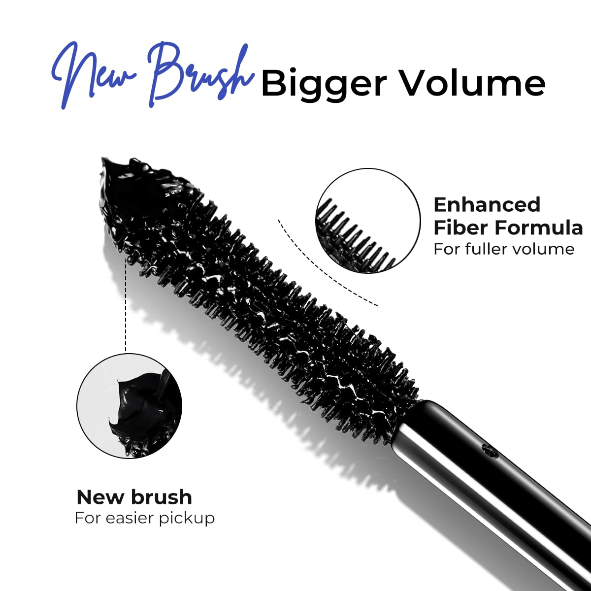 SACE LADY Black Mascara applied to lashes for dramatic effect