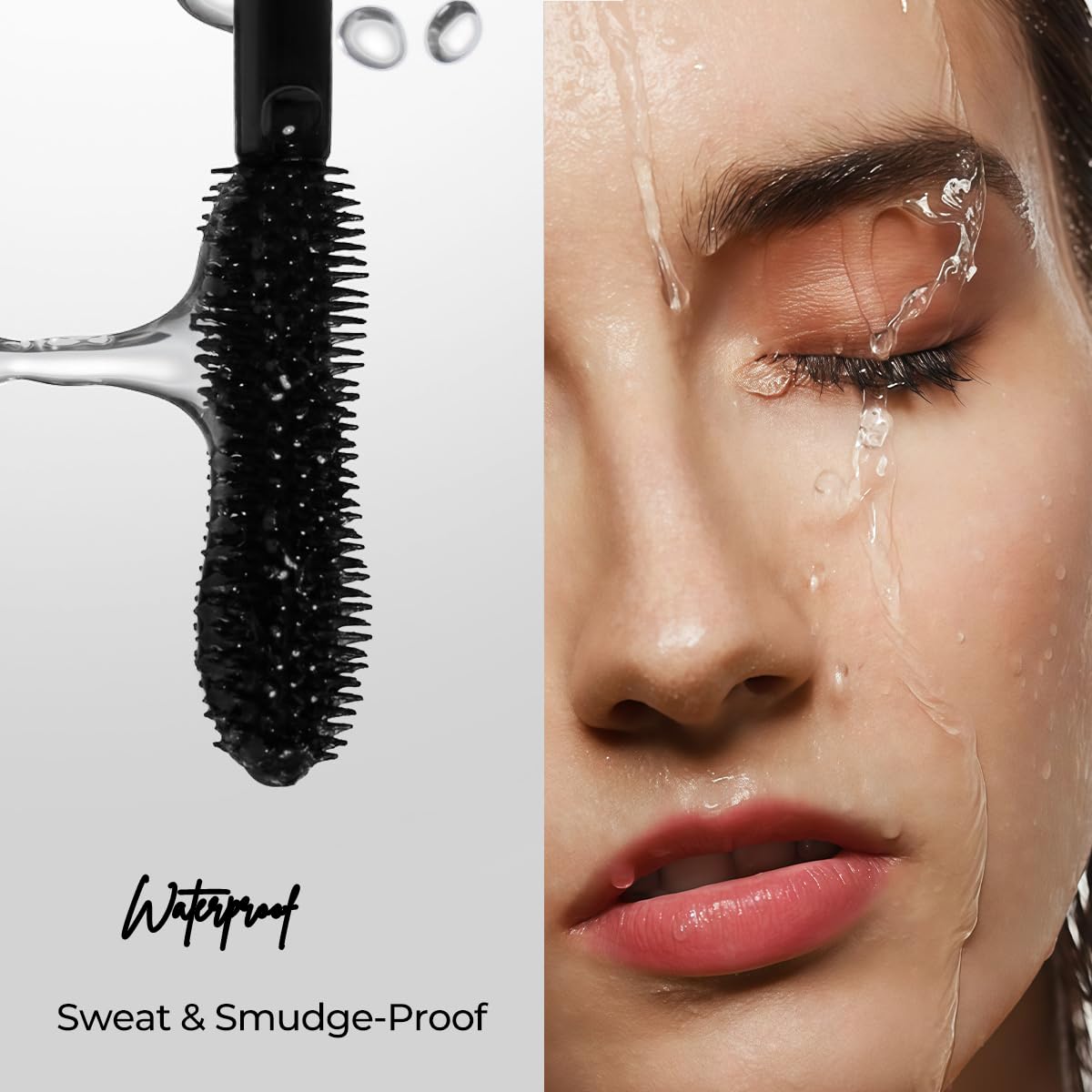 SACE LADY Black Mascara in hand with natural background