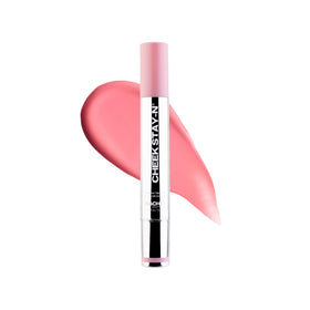 Sacheu Cheek STAY-N Liquid Blush front view with sponge applicator