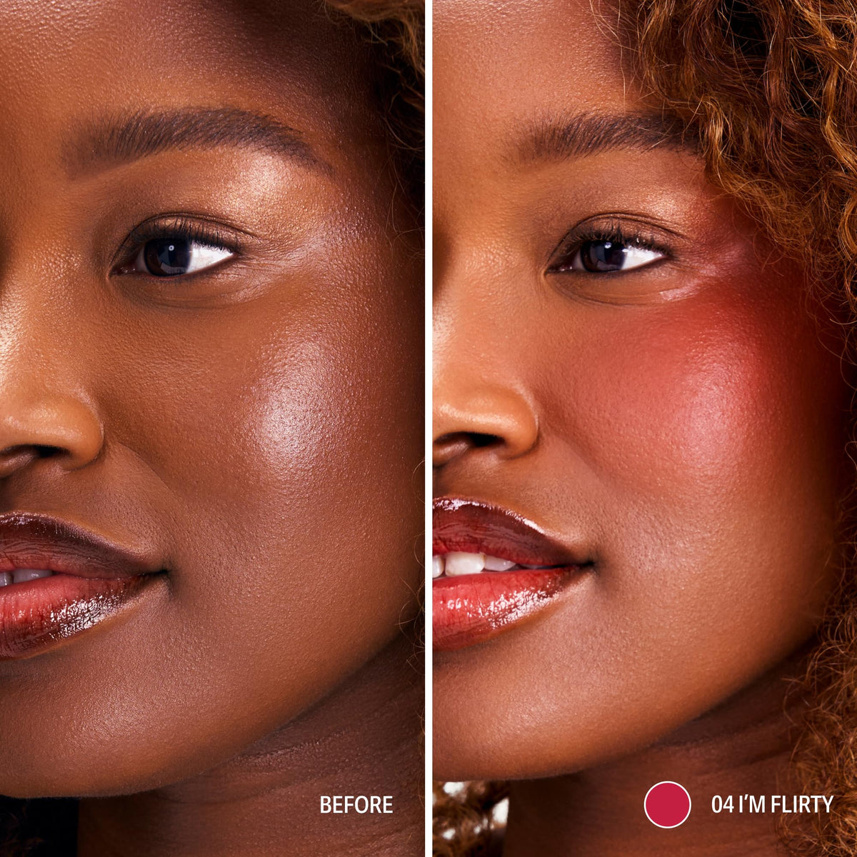 Sacheu Cheek STAY-N Liquid Blush I'm Flirty in natural light