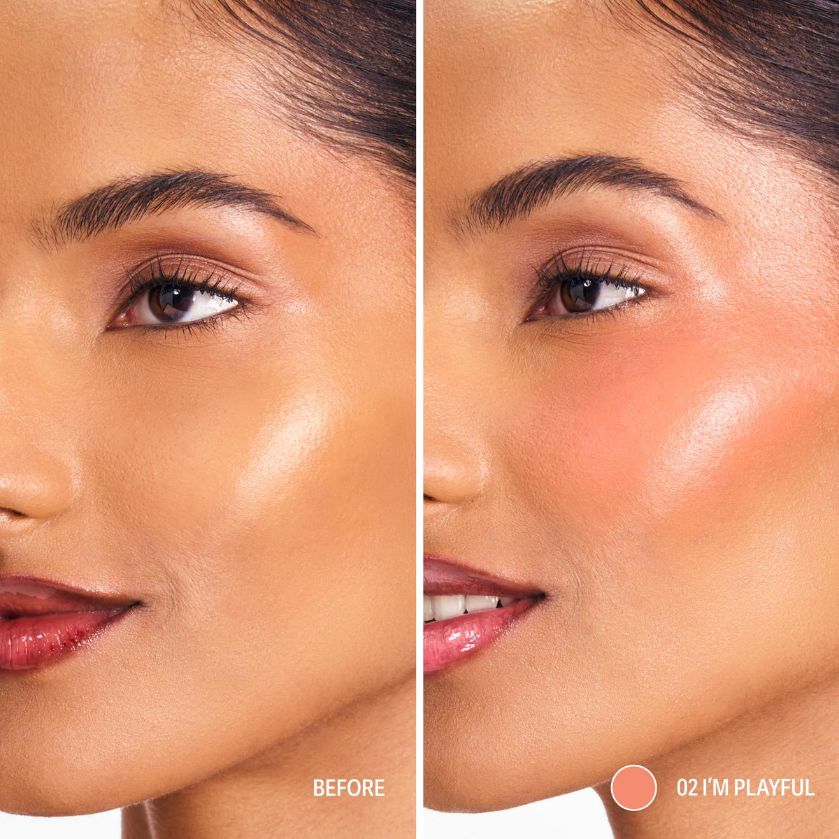 Sacheu Cheek STAY-N Liquid Blush I'm Playful with other makeup products