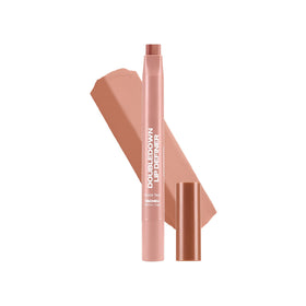 Sacheu DoubleDown Lip Definer front view with dual-color bullet