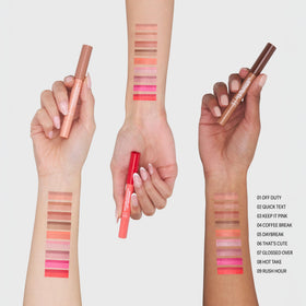 Sacheu DoubleDown Lip Definer in natural light