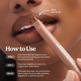 Sacheu DoubleDown Lip Definer Rush Hour dual-color bullet