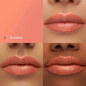 Sacheu DoubleDown Lip Definer side view showing dual-colour bullet