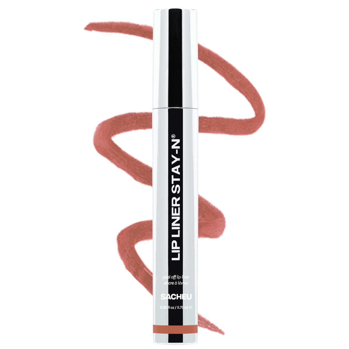 Sacheu Lip Liner STAY-N Peel Off Lip Stain front view