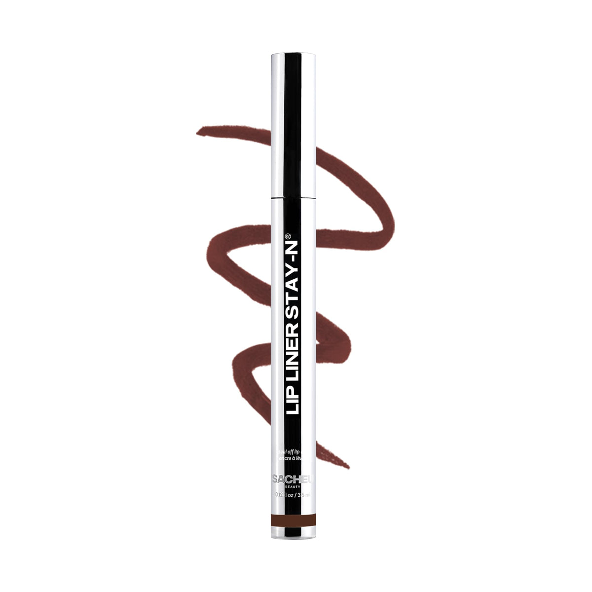 Sacheu Lip Liner STAY-N Peel Off Lip Stain front view