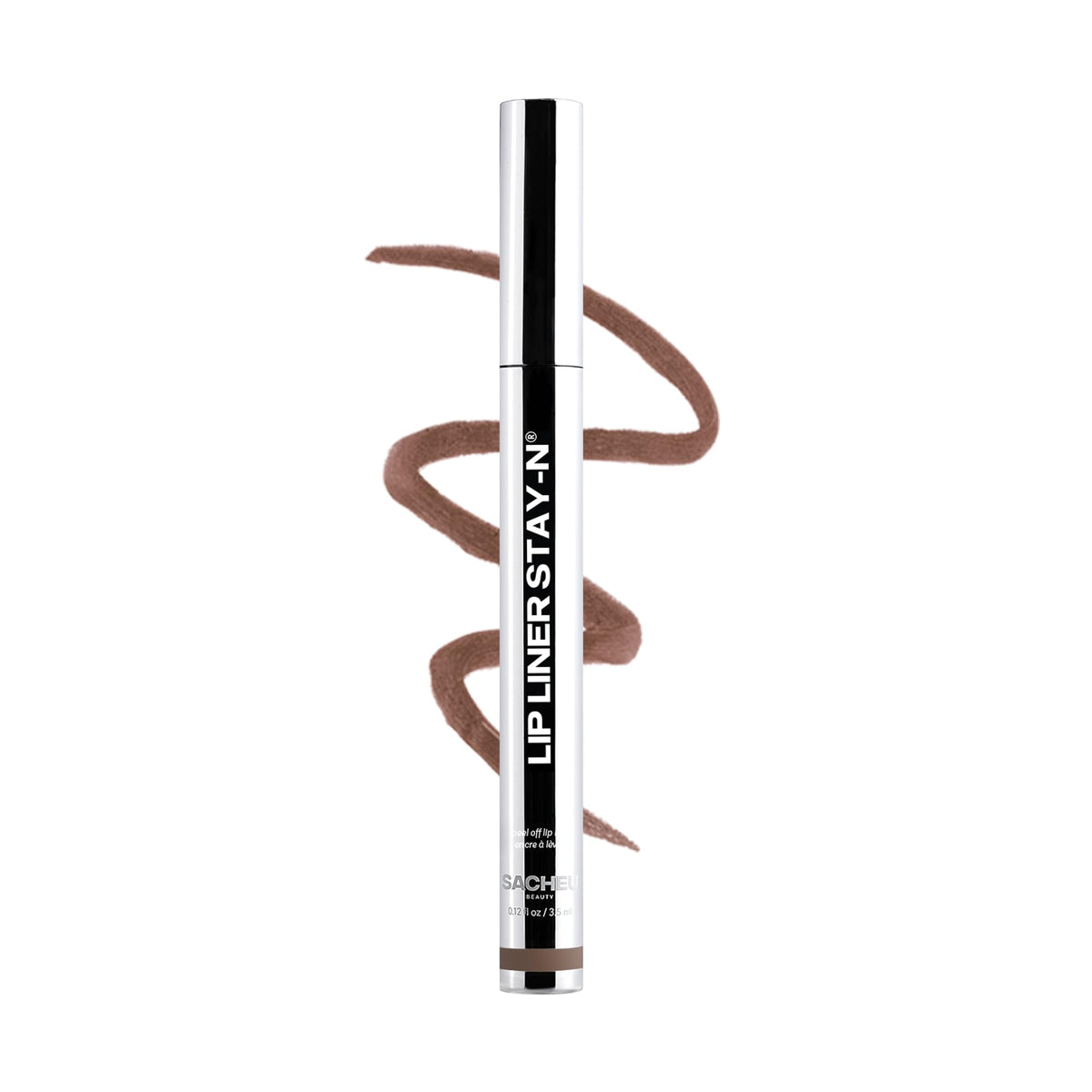 Sacheu Lip Liner STAY-N Peel Off Lip Stain HEY-zel front view