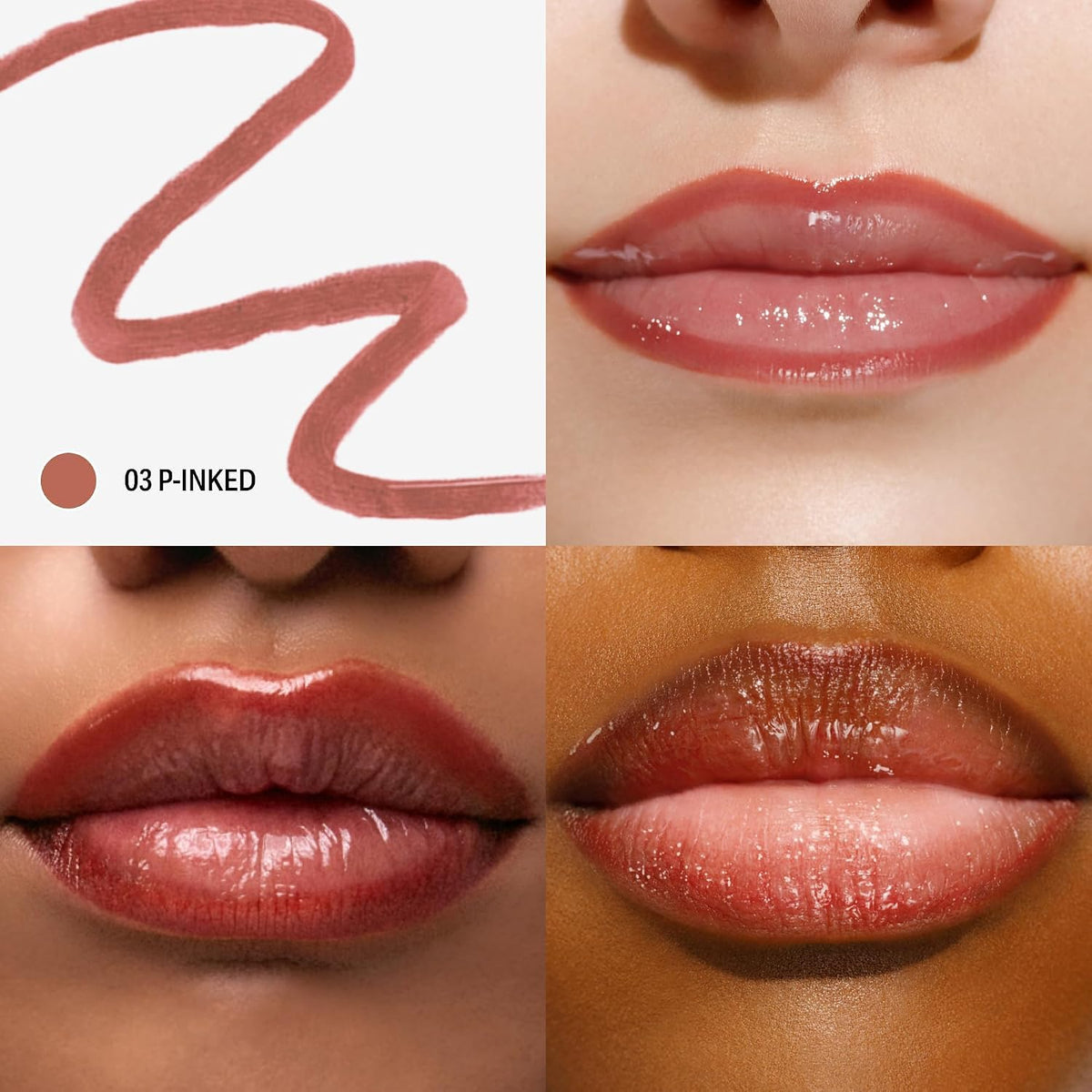 Sacheu Lip Liner STAY-N swatch on skin