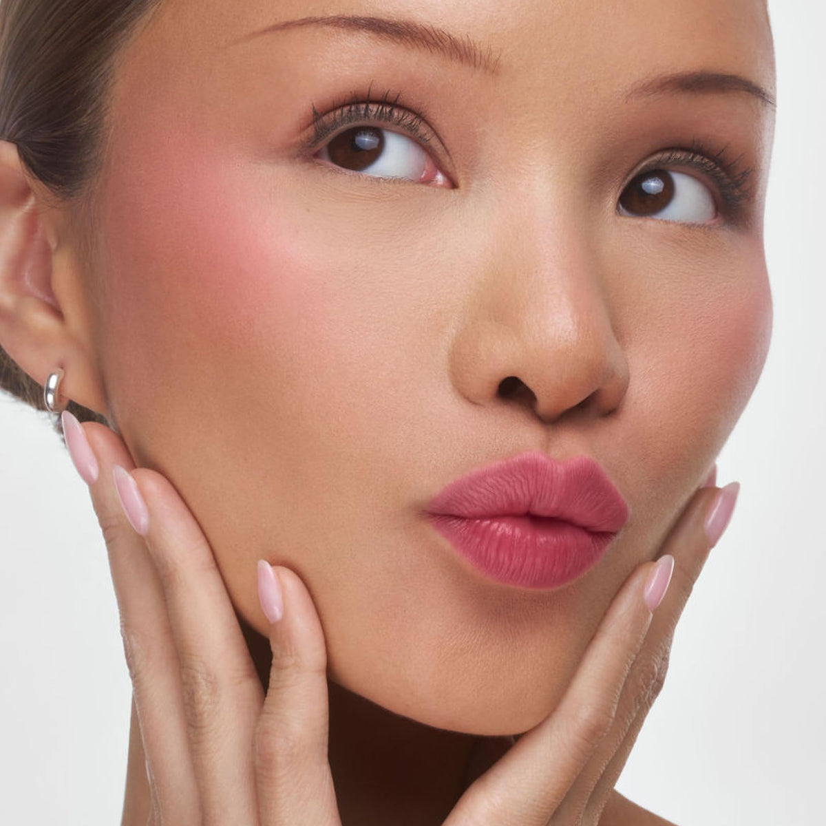 Sacheu STAY-N Peel Off Lip Stain First Bloom with other makeup products