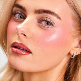 Sacheu STAY-N Peel Off Lip Stain on a makeup vanity