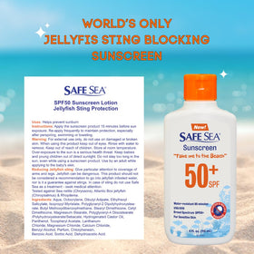 SAFE SEA Anti-Jellyfish Sting Lotion texture close-up
