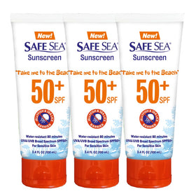 SAFE SEA Anti-Jellyfish Sting Protective Lotion SPF 50 front view