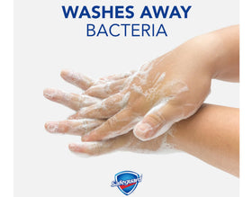Safeguard Antibacterial Bath Bar Soap in hand with lather