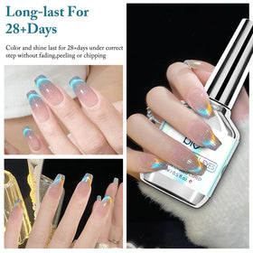 SAGEBIO Cat Eye Gel Nail Polish application process