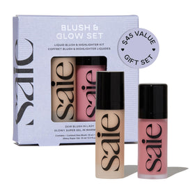 Saie Blush & Glow Gift Set packaging front view
