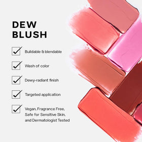 Saie Dew Blush Trio packaging front view