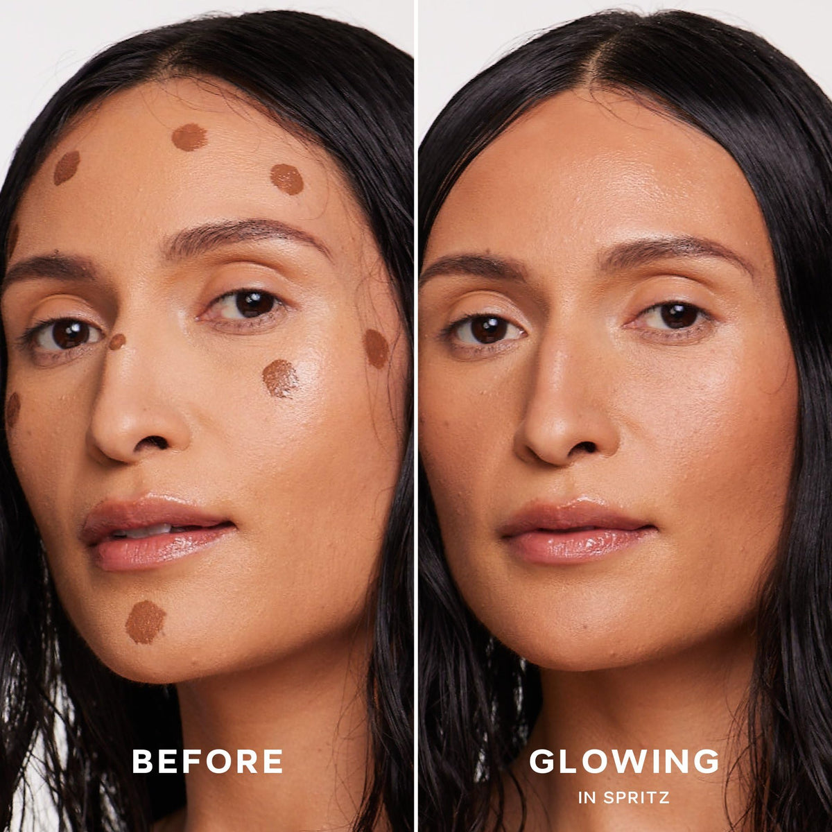 Saie Dew Bronze Liquid Bronzer Stick with applicator