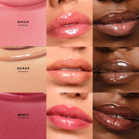 Saie Glossybounce Hydrating Lip Gloss Oil Hybrid packaging
