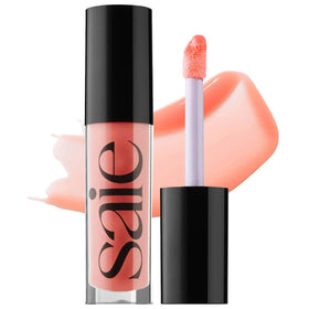 Saie Glossybounce Hydrating Lip Gloss Oil Hybrid Splash front view