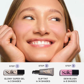 Saie Glowy Super Gel Duo packaging details