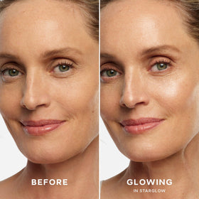 Saie Glowy Super Gel Primer bottle with pump