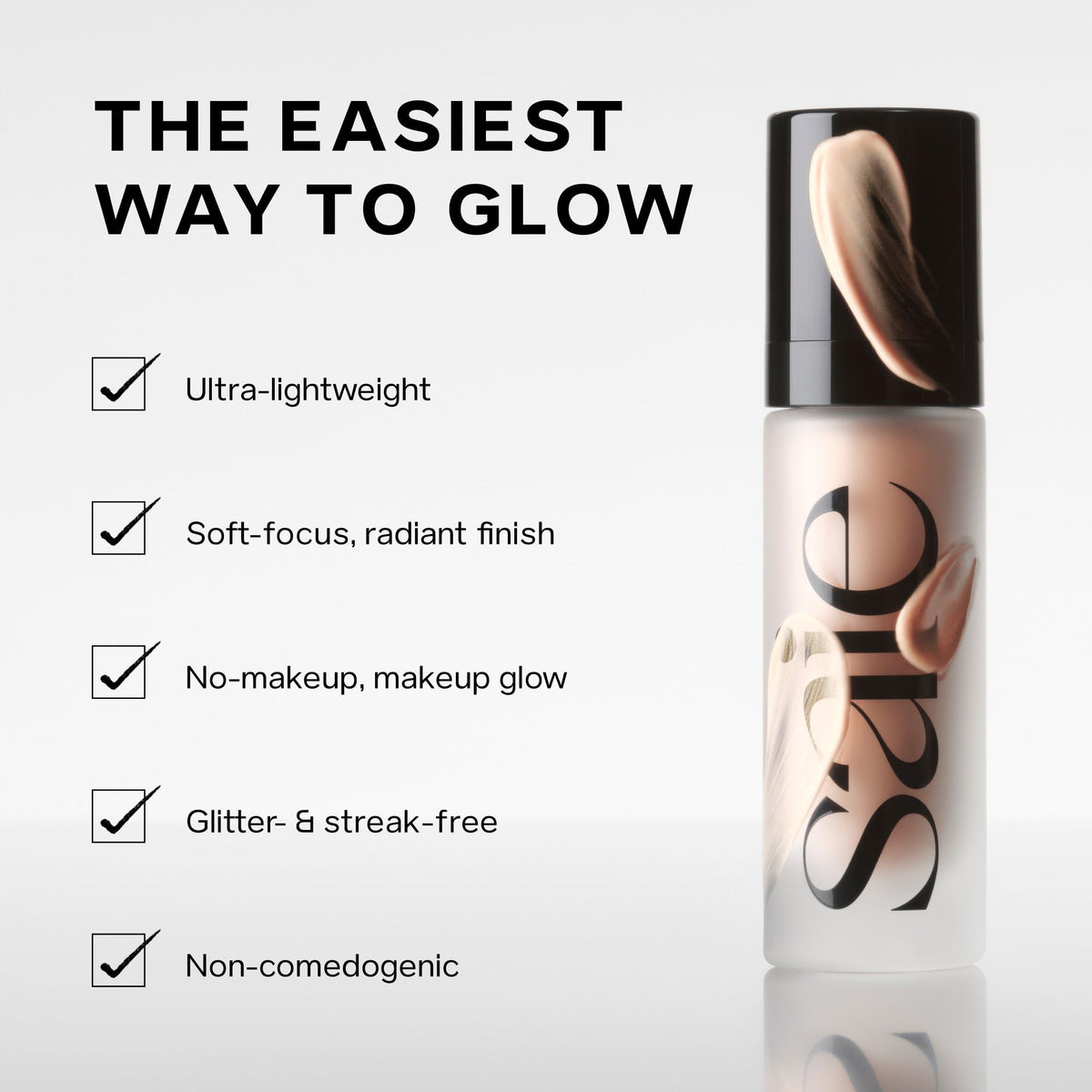 Saie Mini Glowy Super Gel Primer Roseglow packaging