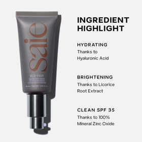Saie Slip Tint Tinted Sunscreen SPF 35 packaging