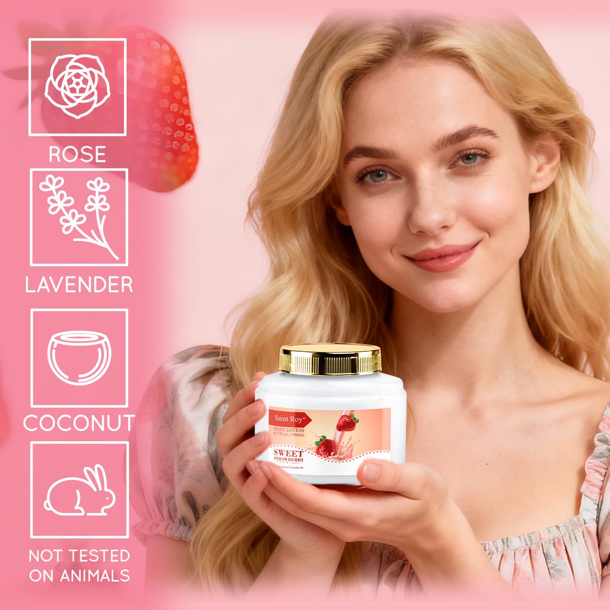 Saint Roy Body Lotion and Spa Soy Candle