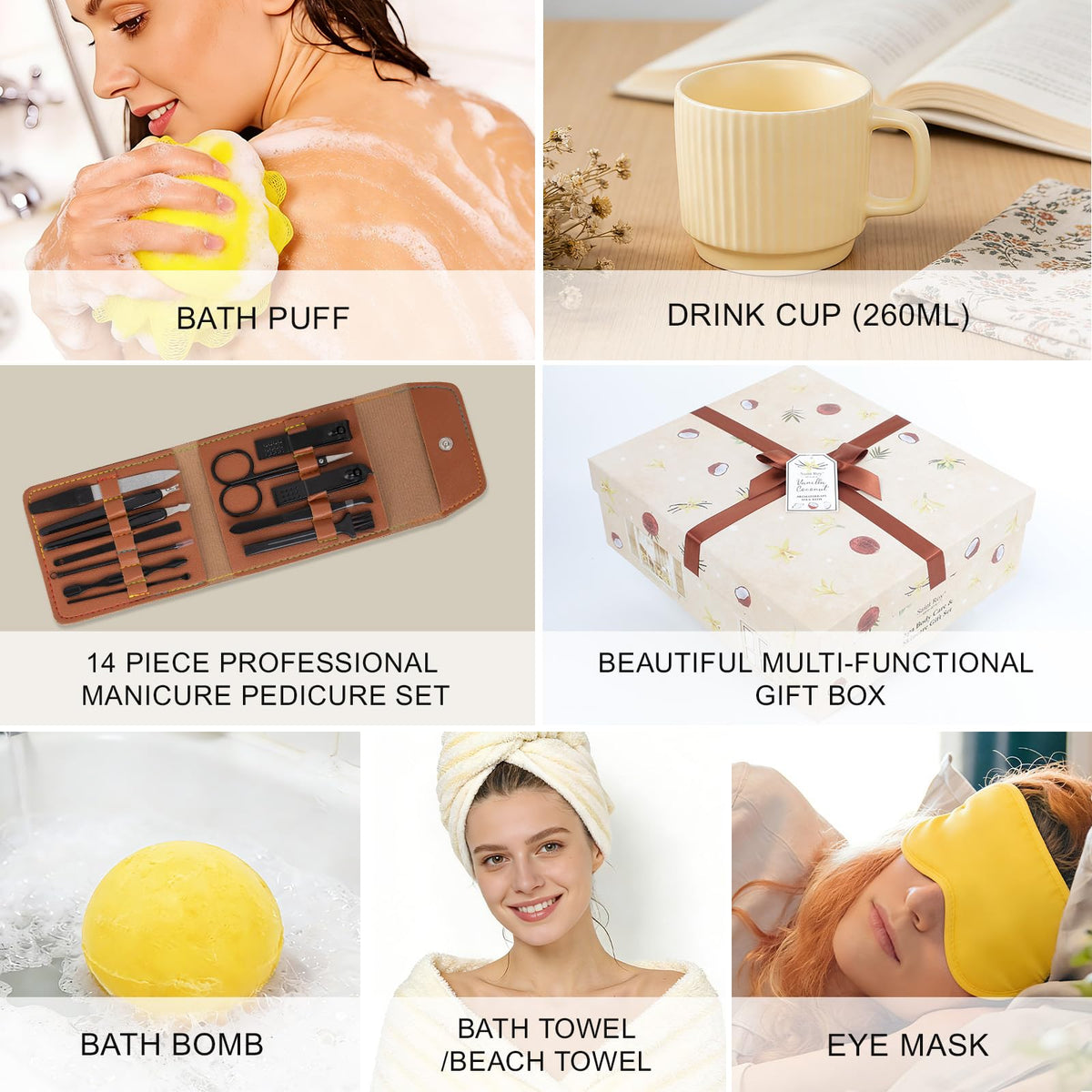 Saint Roy Coconut Vanilla Microfiber Towel