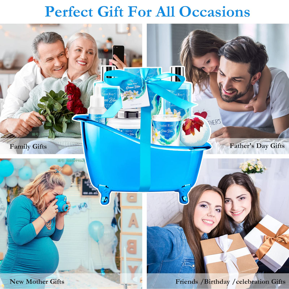 Saint Roy Spa Candle in decorative packaging
