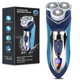 Sakioo Electric Shaver front view with LED display