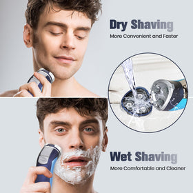Sakioo Electric Shaver in a travel case