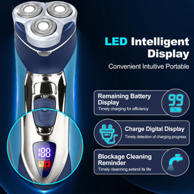 Sakioo Electric Shaver in use during wet shaving