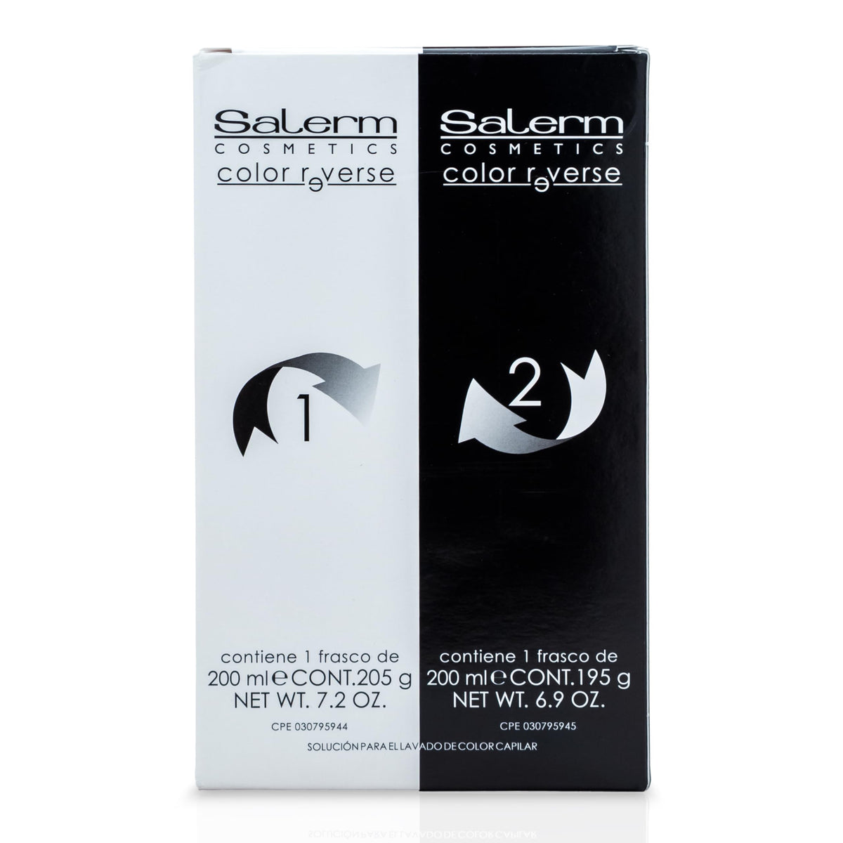 SALERM Color Reverse two-step hair colour remover packaging front view