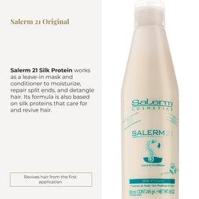 SALERM Instant Hair Conditioner 21 Silk Protein 250 ml back view