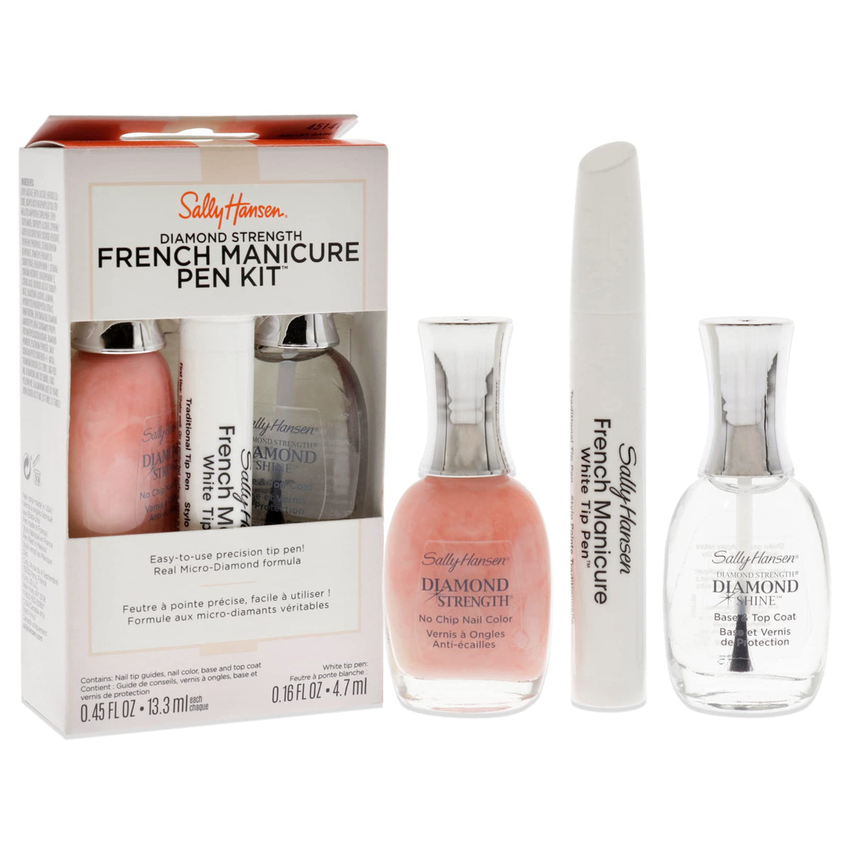 Sally Hansen base and top coat bottle