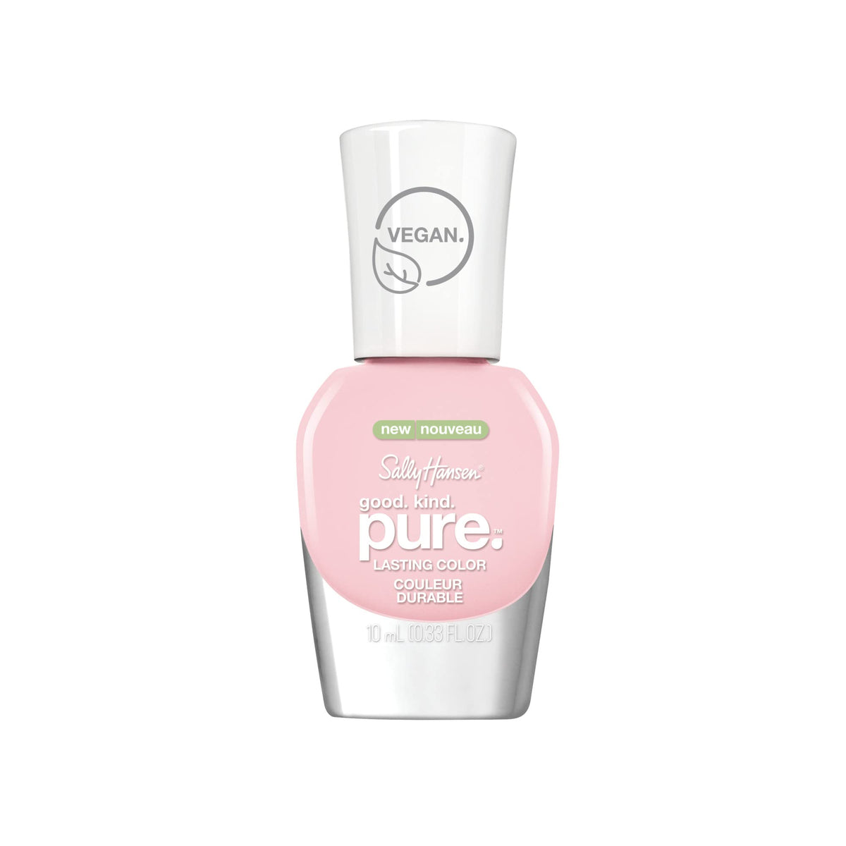 Sally Hansen Good. Kind. Pure. Nail Polish 200 Pink Cloud front view
