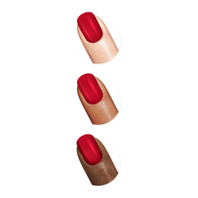Sally Hansen Good. Kind. Pure. Nail Polish 305 Natural Red brush close-up