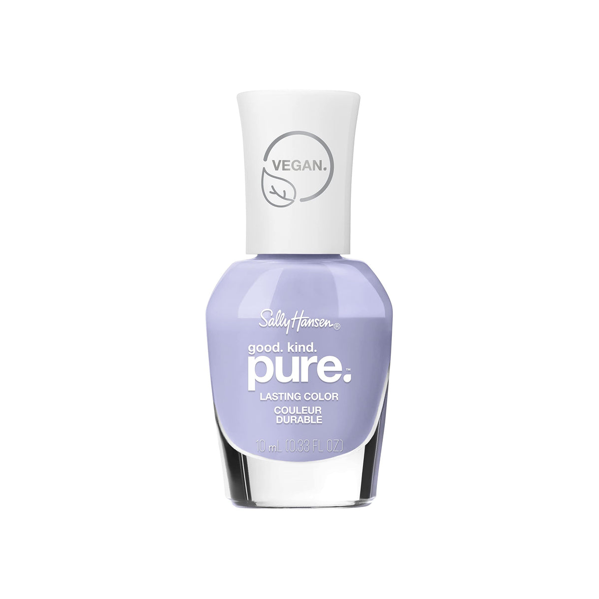 Sally Hansen Good. Kind. Pure. Nail Polish 363 Iris-istible bright purple bottle front view