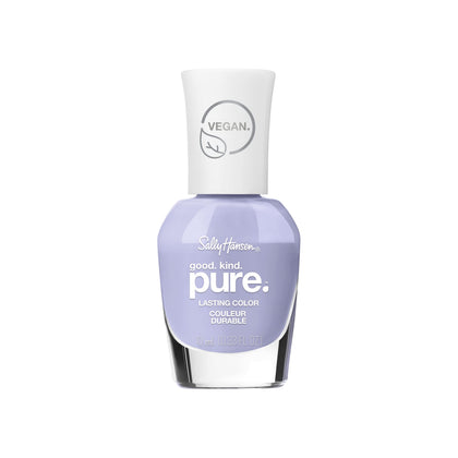 Sally Hansen Good. Kind. Pure. Nail Polish 363 Iris-istible bright purple bottle front view
