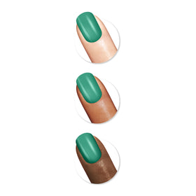 Sally Hansen Good. Kind. Pure. Nail Polish 377 Thyme Off application on nails